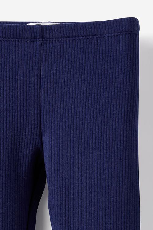 Fleece Legging - Squid Ink Rib