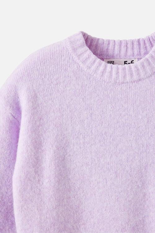 Sam Soft Knit Jumper - Vintage Lilac Marle