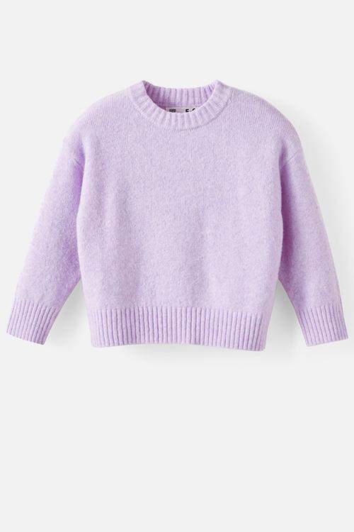 Sam Soft Knit Jumper - Vintage Lilac Marle