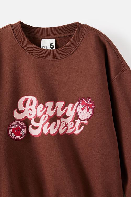 Sammy Oversized Crew - Rocky Road/Berry Sweet