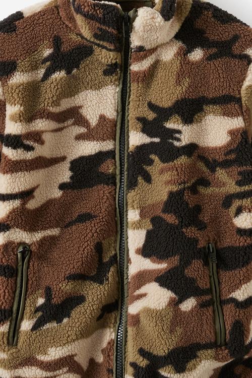 Simon Sherpa Jacket - Camo