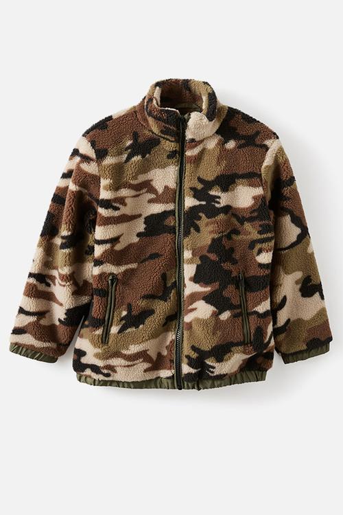 Simon Sherpa Jacket - Camo
