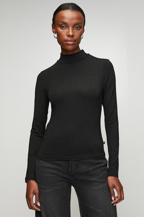 Luxe Poloneck Essential - Black