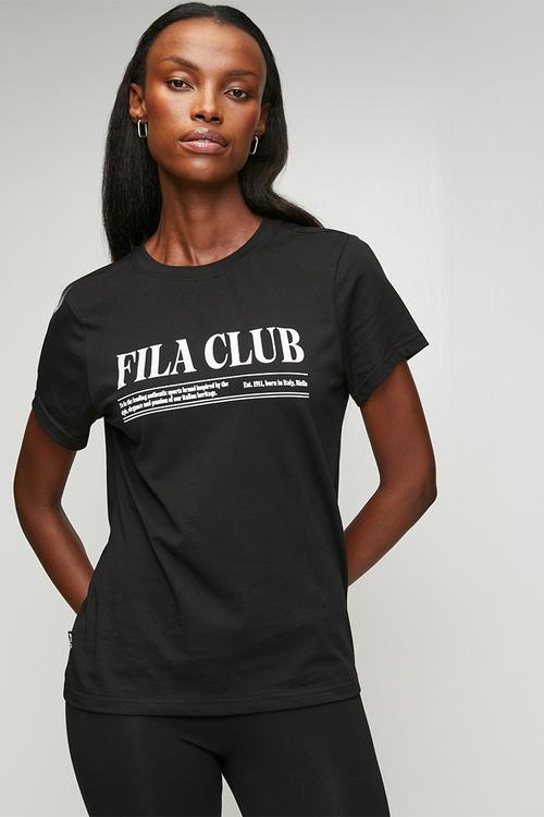 Fila Club T-Shirt - Black