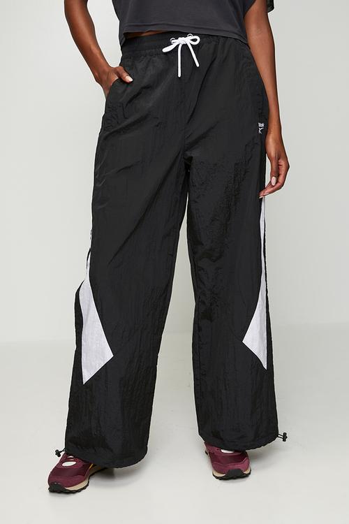 Heritage Blocked Woven Track Pant - Black/White