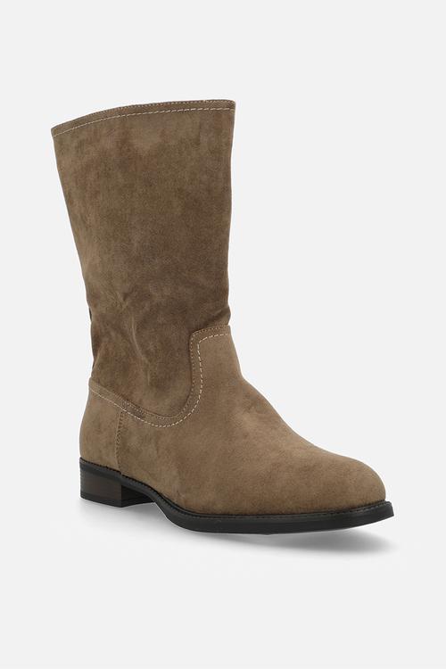Omni mid calf boot - taupe