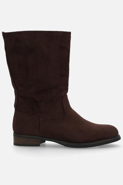 Omni mid calf boot - choc