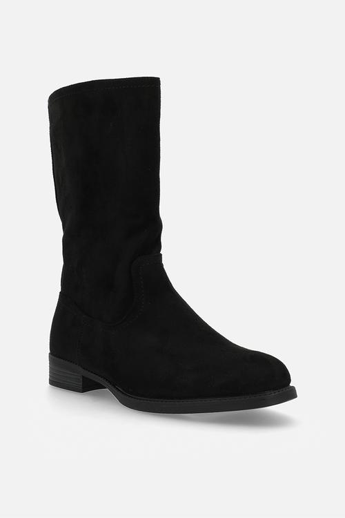 Omni mid calf boot - black