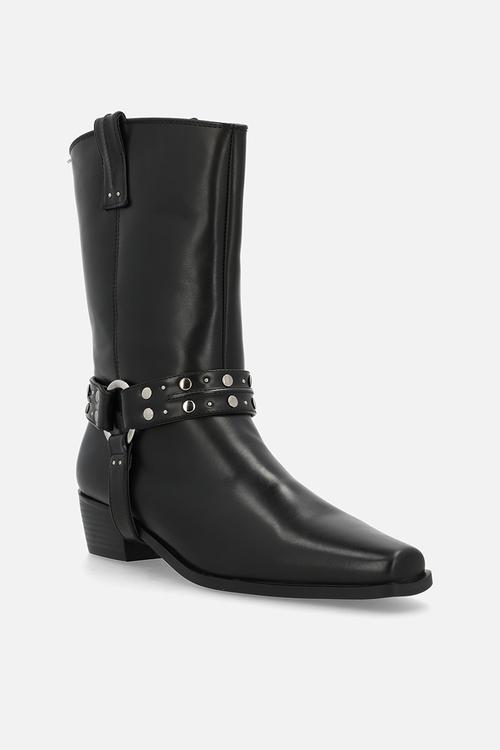 Florrie biker boot - black 
