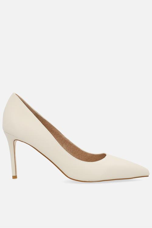 Ziyara court stiletto heel - cream 
