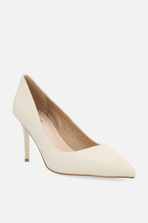 Ziyara court stiletto heel - cream 