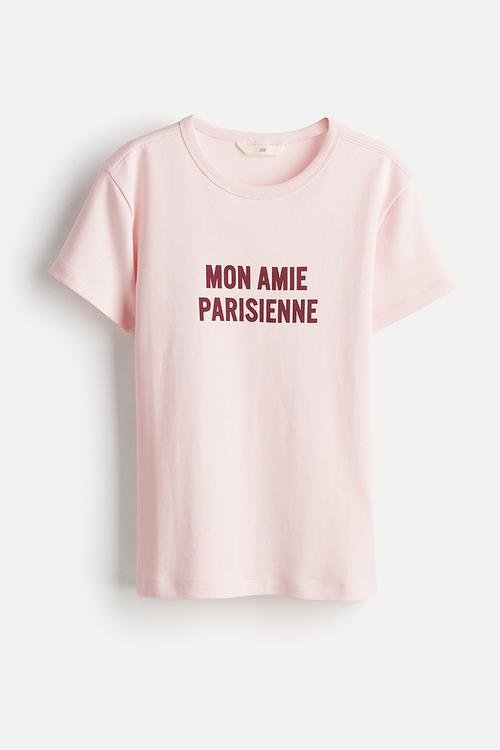 Fitted t-shirt - light pink/mon amie