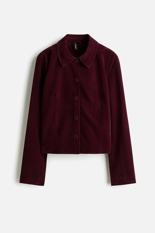 Jacket - burgundy
