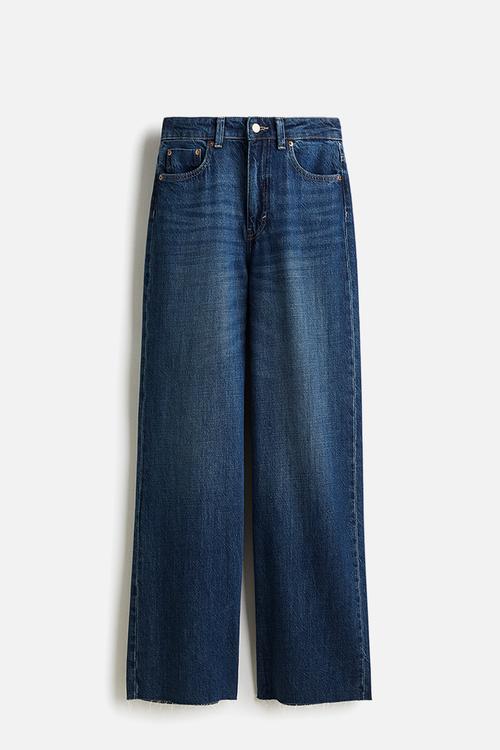 Wide high jeans -  dark denim blue