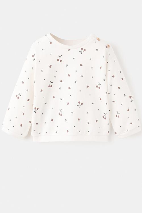 Sweatshirt CHERRY - Natural