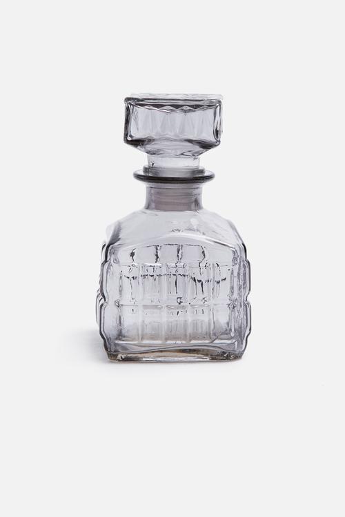Smoke glass bottle