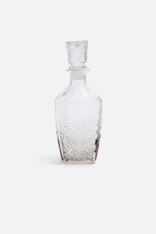 Smoke glass bottle 