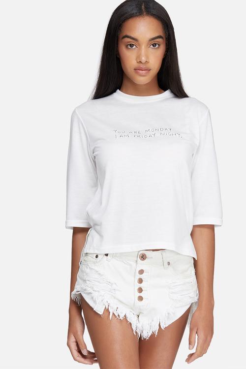Relaxed boxy T-shirt