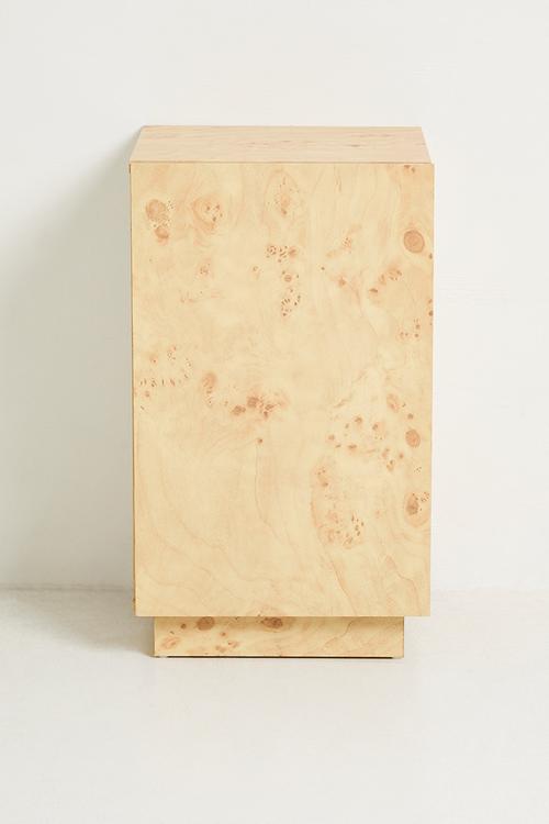 Burl Side Table - Natural