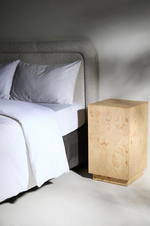 Burl Side Table - Natural