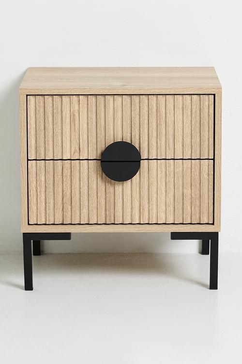 Optima Bedside Table - Natural