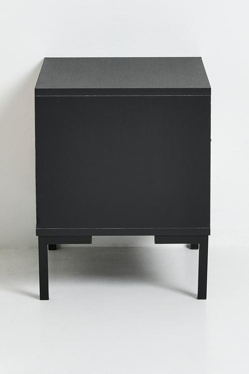 Carried Bedside Table- Black