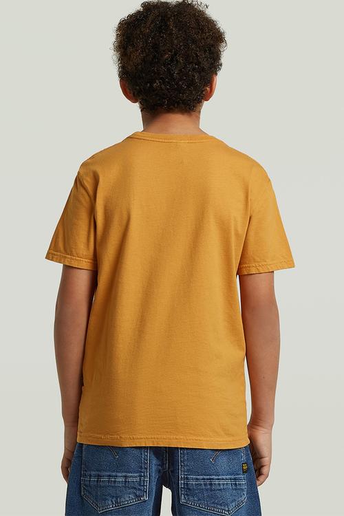 Base R T Short sleeve - Saffron