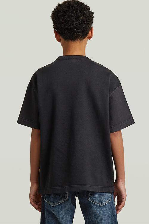 Army Tee Mix Ss - Dk Black