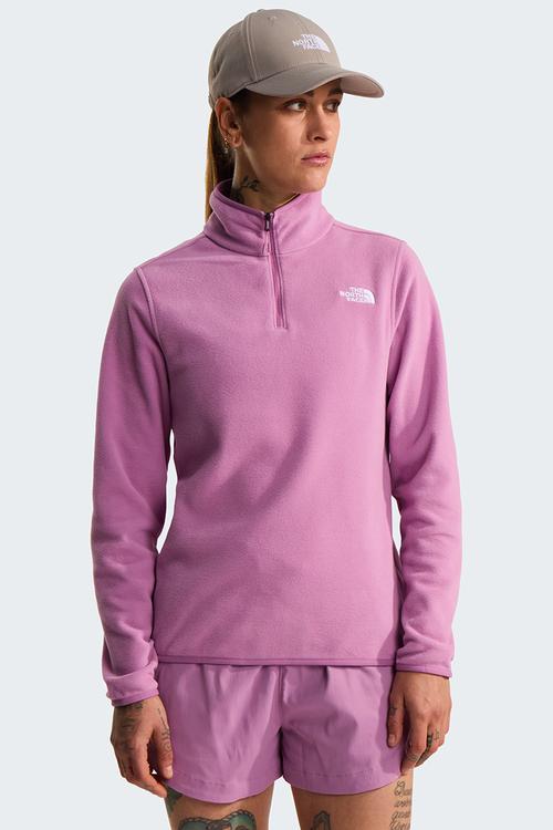 W Glacier Fleece 1/4 Zip Jacket - Hushed Lavender