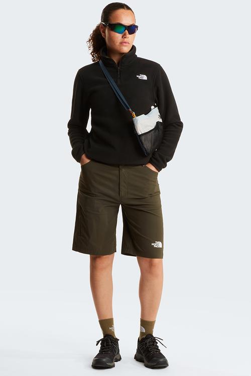 W Glacier Fleece 1/4 Zip Jacket - Tnf Black