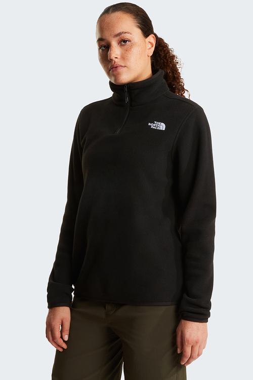 W Glacier Fleece 1/4 Zip Jacket - Tnf Black