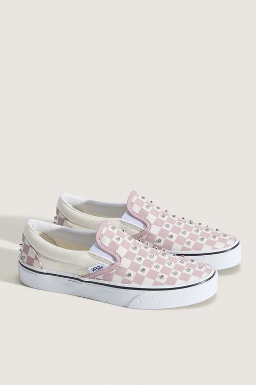 Classic Slip-On - Rhinestone Misty Mauve