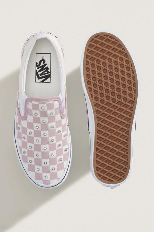 Classic Slip-On - Rhinestone Misty Mauve