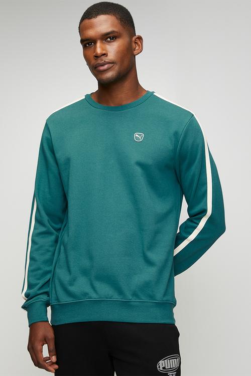 ESS ELEVATED Crew TR M - Emerald Ice Teal