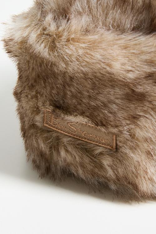 Cossack Faux Fur Hat - Tan