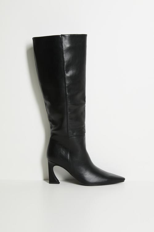Aabeeha knee length boot - black 