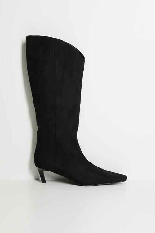 Eshani western boot - black 