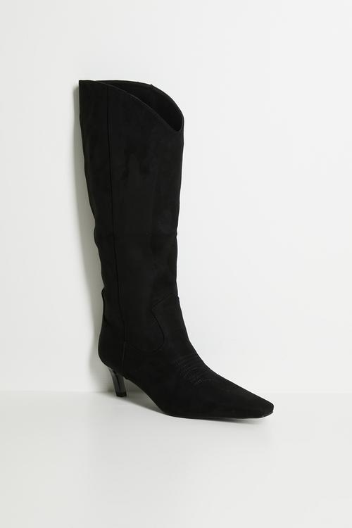 Eshani western boot - black 
