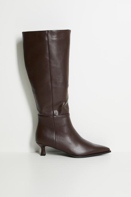 Soho knee length boot - brown 