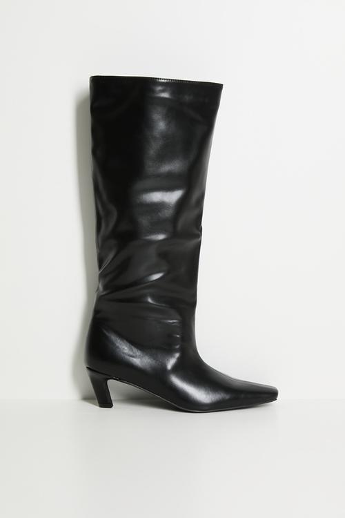 Kellisa knee length boot - black 