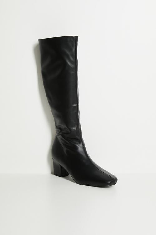 Peyton knee length boot - black 