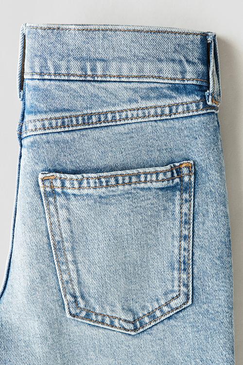 Slim fit lined jeans - light denim blue