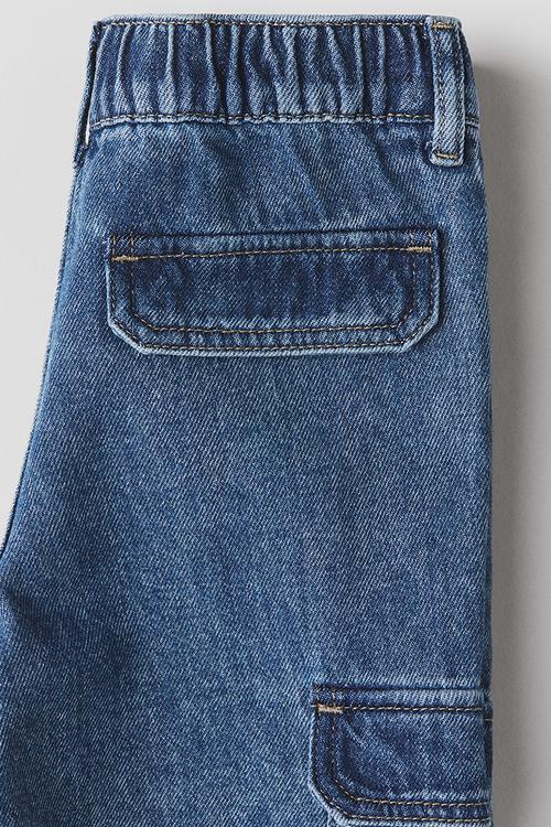 Relaxed tapered fit jeans - dark denim blue 