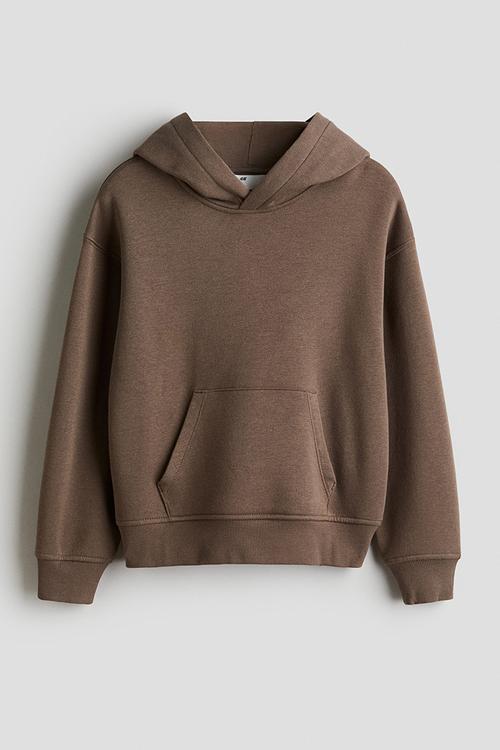 Hoodie - dark beige