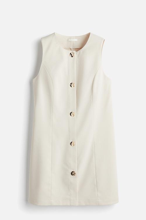 Shift dress - cream