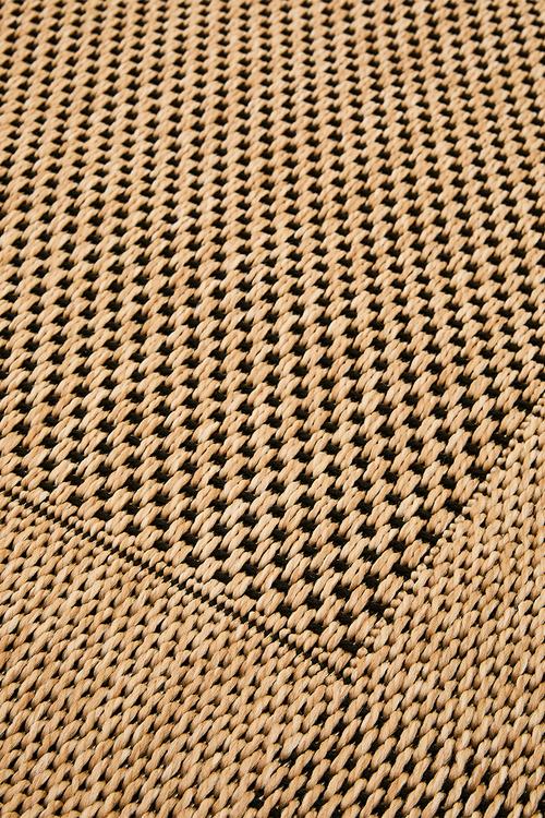 Radius Border Outdoor/Indoor Rug - Natural