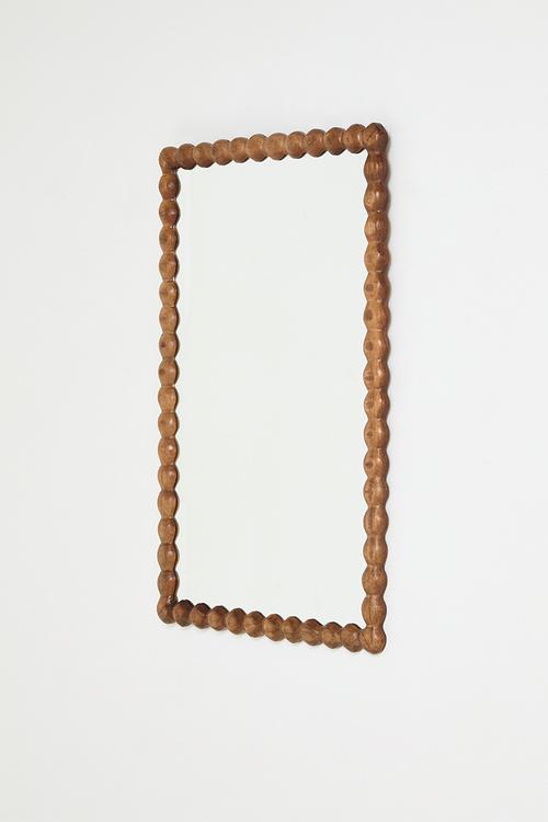 Boba Wooden Mirror - Natural