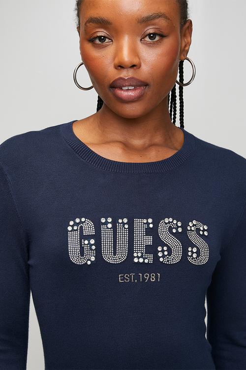 Reyna Logo Sweater - Suiting Blue
