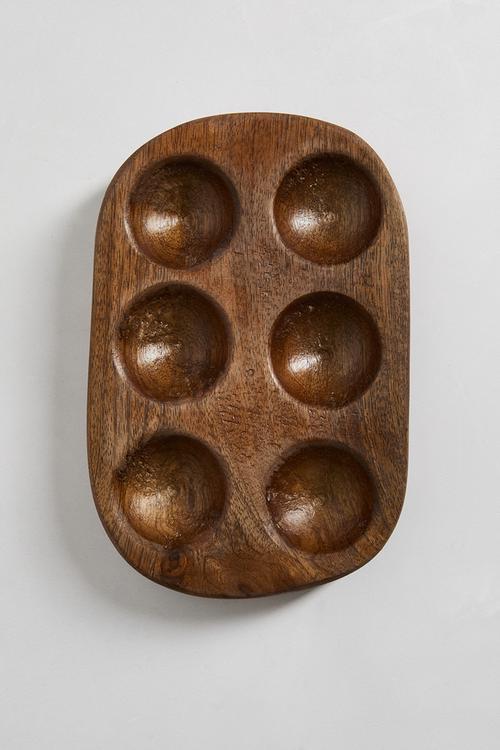 Wooden Egg Tray - Natural