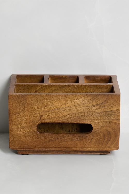 Cutlery holder - Brown
